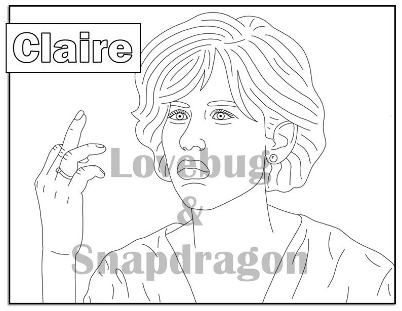 Download The Breakfast Club Coloring Book // Instant Printable ...