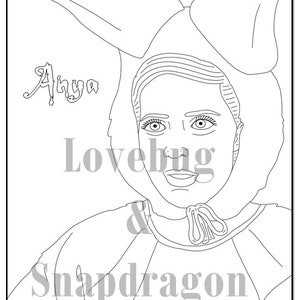 Buffy the Vampire Slayer Coloring Book // Instant Print Digital File, Travel Activity, Rainy Day Activity, Art Therapy, Coloring Pages image 4