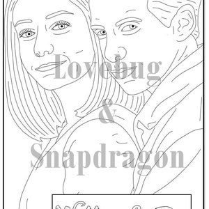 Buffy the Vampire Slayer Coloring Book // Instant Print Digital File, Travel Activity, Rainy Day Activity, Art Therapy, Coloring Pages image 5