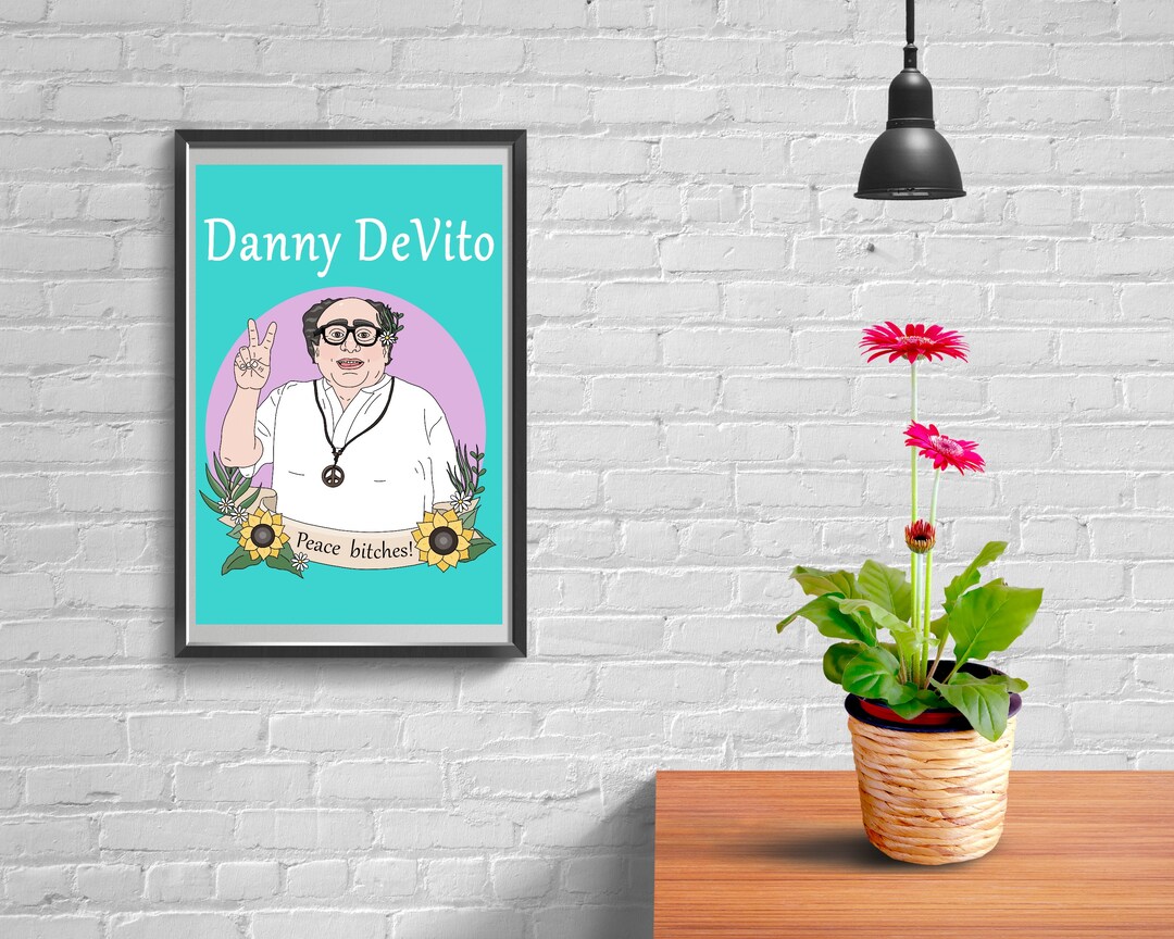 Danny Devito Digital Print // Printable Wall Art, Poster, Digital ...