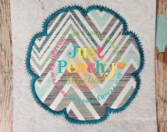 Bunny Tail 2 Applique Machine Embroidery Design
