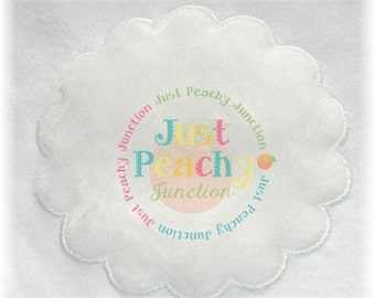 Bunny Satin Tail Applique Machine Embroidery Design