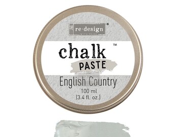 English Country Chalk Paste Color  by Re-Design Prima  art paint medium, home decor, card making, resin, metal, clay, pottery, wood, canvas