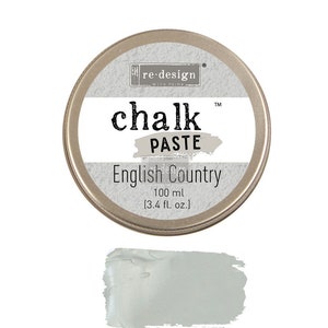 English Country Chalk Paste Color  by Re-Design Prima  art paint medium, home decor, card making, resin, metal, clay, pottery, wood, canvas
