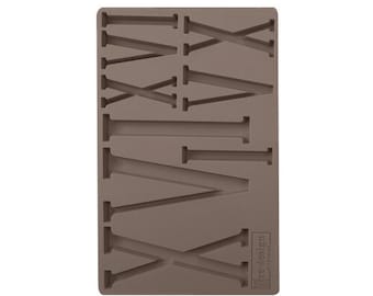 Numerals - Re-Design Mould by Prima for mixed media art, home decor,candy, food, wedding cake, Roman Numerals