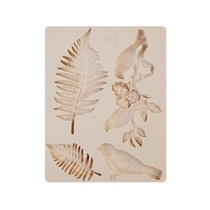 Nature Lover Collection mini mould silicone re-design by Prima  décor mould, Food Safe, use with Clay, Ceramic, Hot Glue, Air Dry Clay Resin