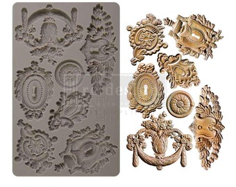 Opulent - Re-Design Mould by Prima for mixed media art, home decor, candy, food, wedding cake, crown, wreath, Jewelry