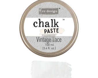 Chalk Paste Color Vintage Lace by Prima Finnabair art medium 3.4 fl. oz.