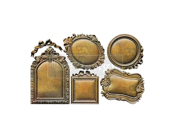 Orante Minis frame Re-design Mold by Prima for mixed media art, home decor, candy, food, wedding cake