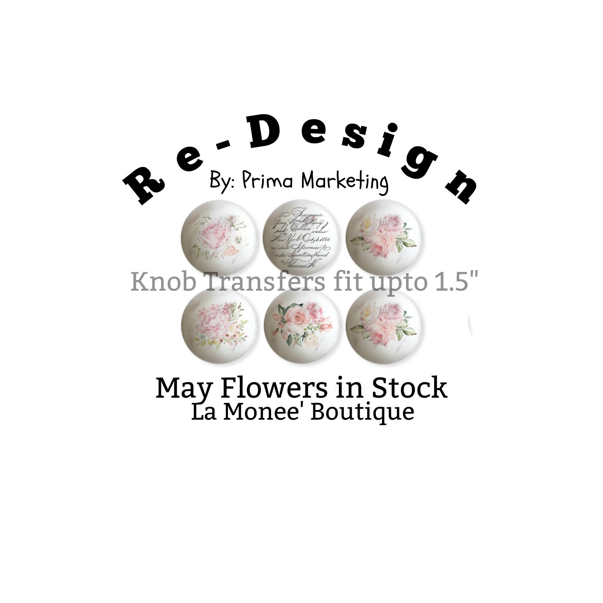Prima Marketing Inc Redesign Knob Transfer - Parisienne...
