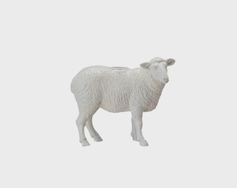 Resin Sheep Taper Candle Holder