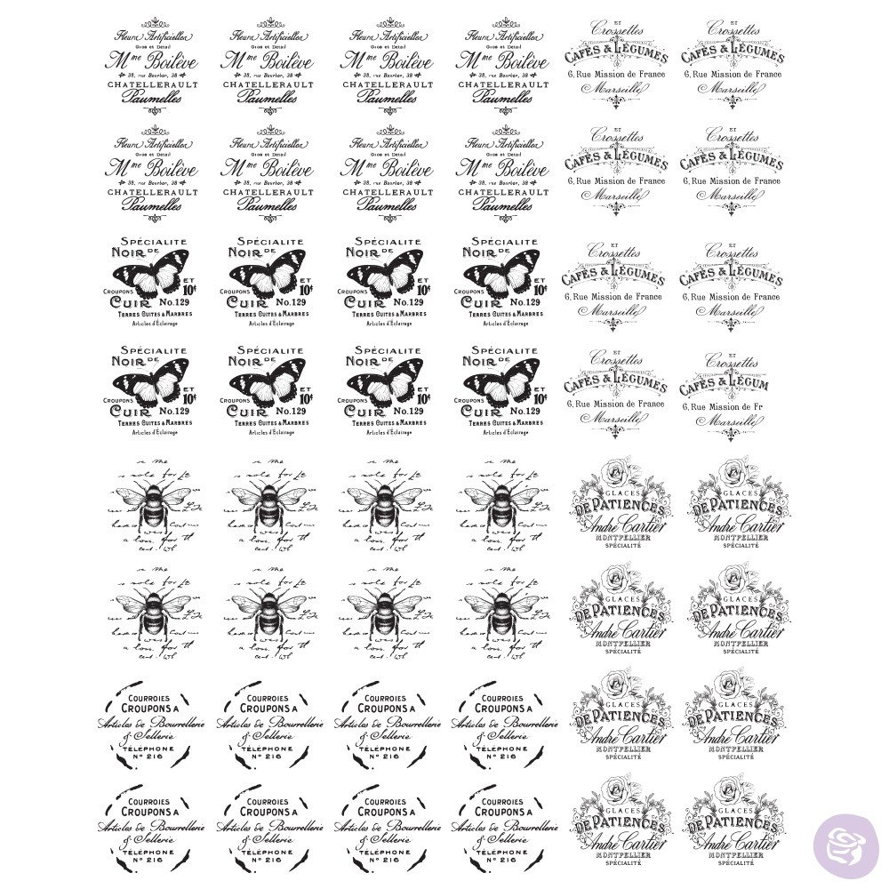 Redesign Knob Transfer French Maison Home Decor By Prima Marketing Rub On Image Transfer For Furniture Ceramics Decal la monee boutique