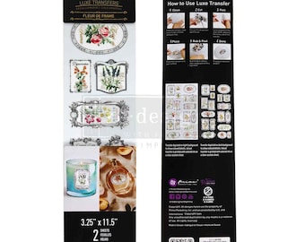 Fleur De Frame Luxe Transfer by Re-Design