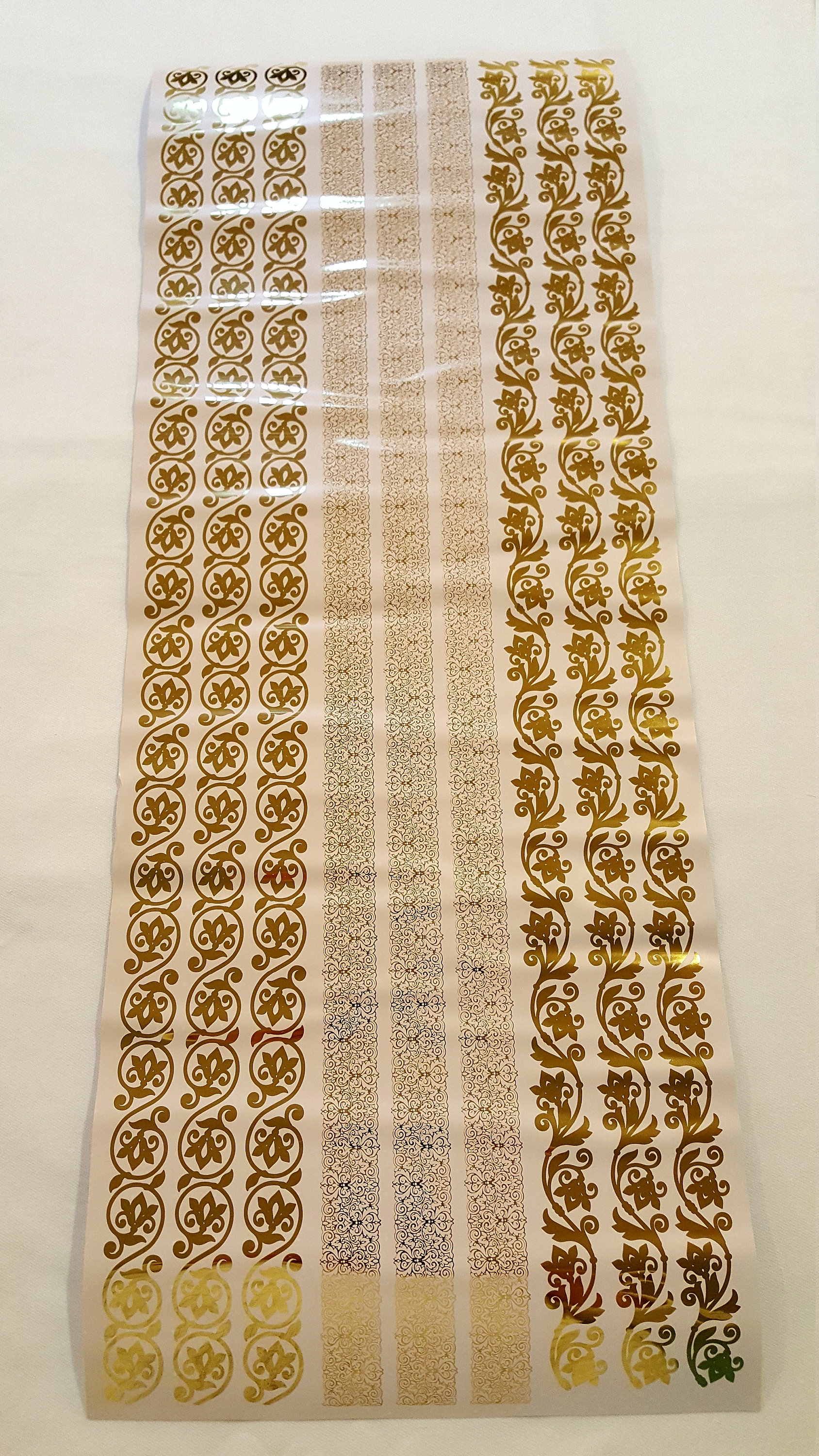 Gold TransferGilded Inlay Scrolls, Redesign by Prima Home and Garden