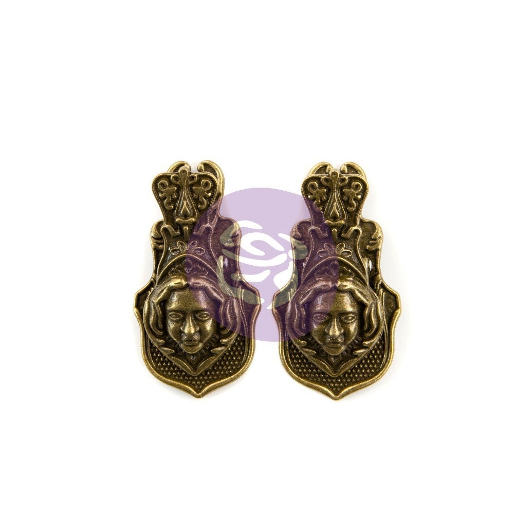 Victorian Face Paper Clips Art Daily Finnabair and Prima, stationary …
