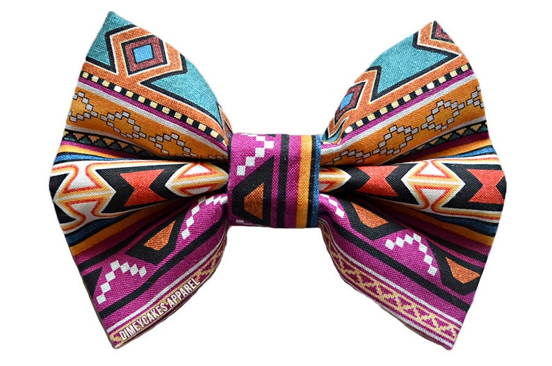 Aztec/Tribal Print Hair Bow image 1