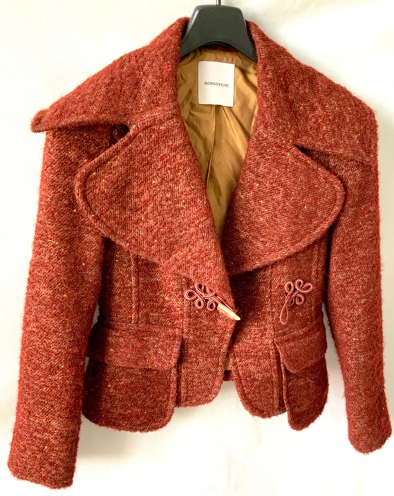 Borgofiori Rust Colour Jacket - Etsy