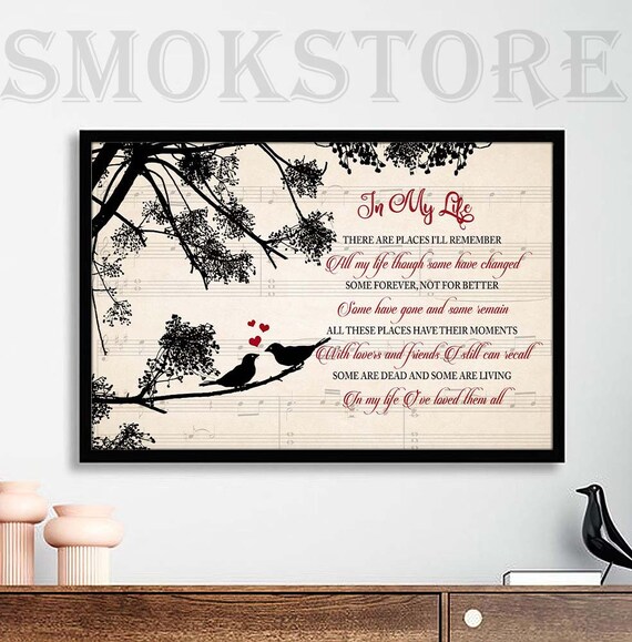 Music & Movie Posters Art & Collectibles The Beatles Art In My Life