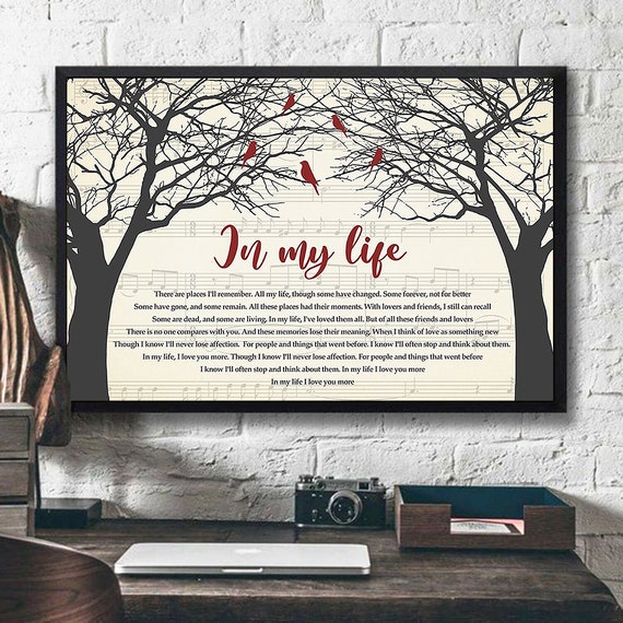 Music & Movie Posters Art & Collectibles The Beatles Art In My Life