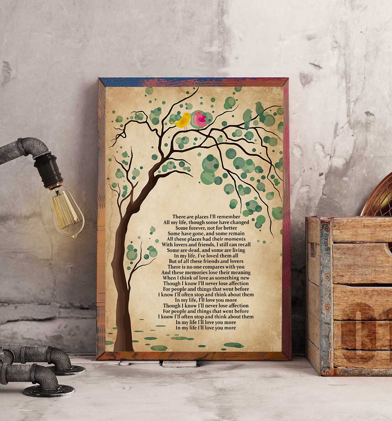 Music & Movie Posters Art & Collectibles The Beatles Art In My Life