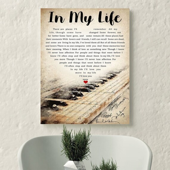 Music & Movie Posters Art & Collectibles The Beatles Art In My Life