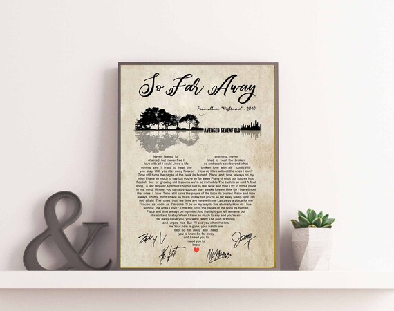 avenged sevenfold so far away lyric avenged sevenfold so far away lyric
