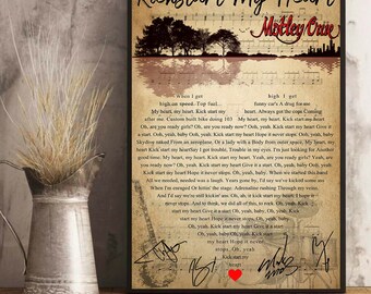 kickstart my heart lyrics kickstart my heart lyrics