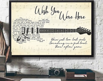 Music Poster No Framed Song Lyrics Print Best Gift Ever Song Lyrics Poster Lyrics Wall Art Pink Floyd \u2013 Money Lyrics Poster 0609m33