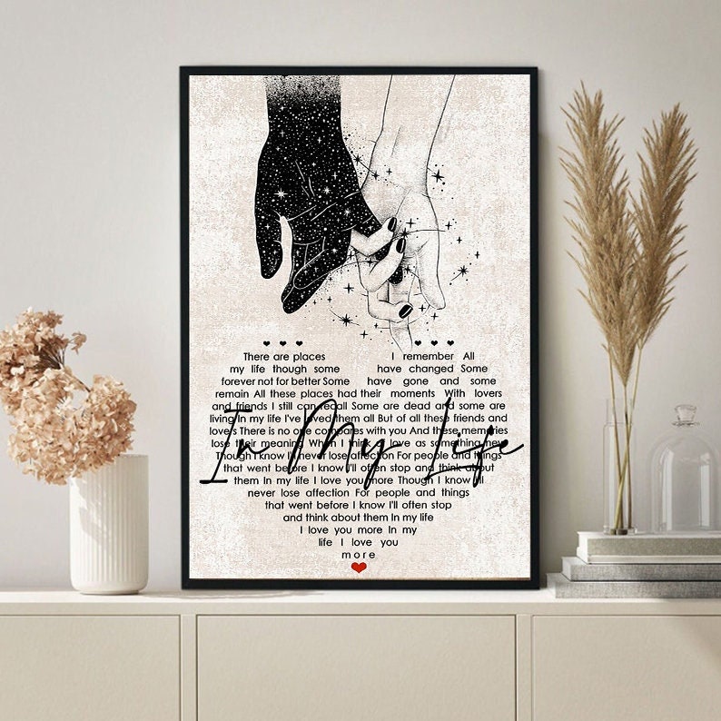 Music & Movie Posters Art & Collectibles The Beatles Art In My Life