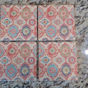 Fiestaware 4&quot; Coasters Excellent Condition Homer Laughlin