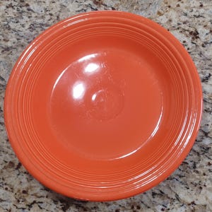 Fiestaware Poppy Dinner Plate 10.5&quot;  Homer Laughlin