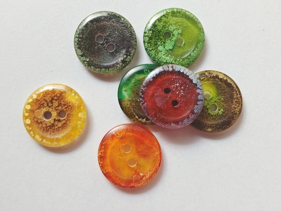 Nebula Handmade 5/8th Inch Sewing Buttons