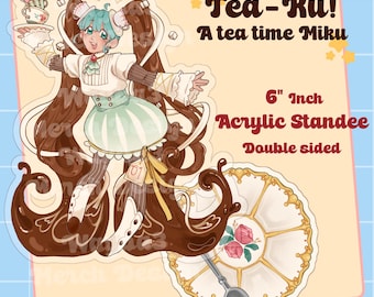 Tea-Ku a Tea time Miku Standee