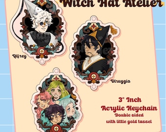 Witch Hat Atelier Portrait keychains