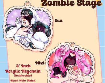 Zombie stage! Sua and Mizi