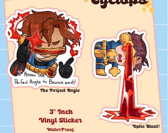 Xmen Cyclops sticker