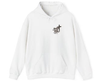 Praying Hands with Cross Hoodie | Faith Christian Religious Sweatshirt