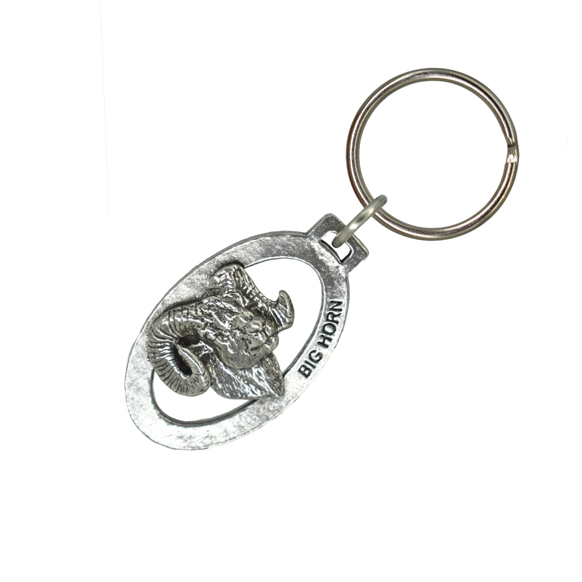 Bighorn Sheep Keychain, M026KC, 2 Inch, Rocky Mountain, Hunting
