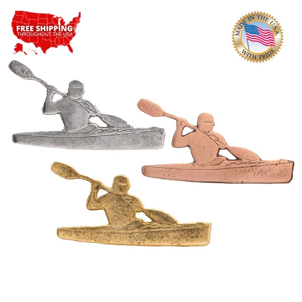 Kayak Paddle Brooch Etsy