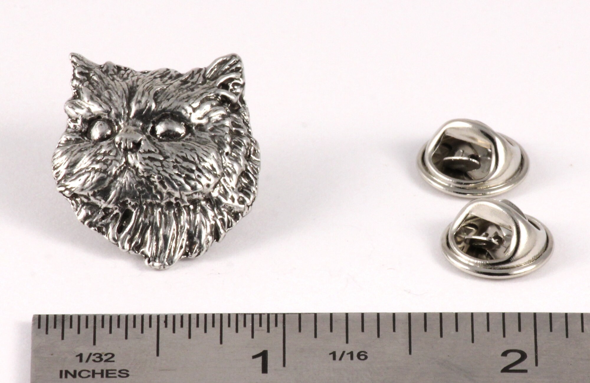 Creative Pewter Designs Persian Cat Pewter Lapel Pin Brooch | Etsy