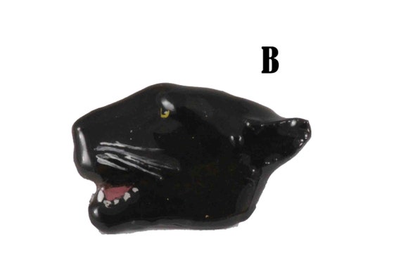 Jewelry M112PR Leopard Head Premium Mammal Pewter Lapel Pin Brooch Jewelry M112PR Leopard Head Premium Mammal Pewter Lapel Pin Brooch