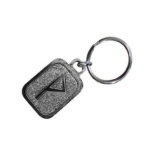 Wunjo Keychain, L053KC, 1 1/4 Inch, Norse Runes, Viking, Joy, Gift, Metal, Engraved, Key Fob, Key Ring, Keys, Zipper Pull, Made in the USA
