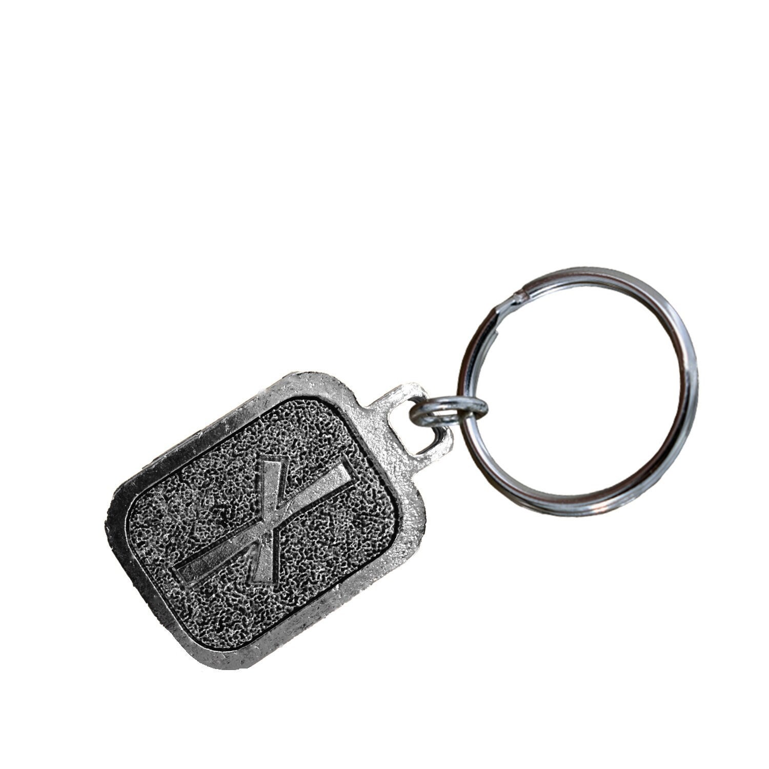 Naudhiz キーチェーン、L050KC、1 1/4 インチ、ノルウェーのルーン文字