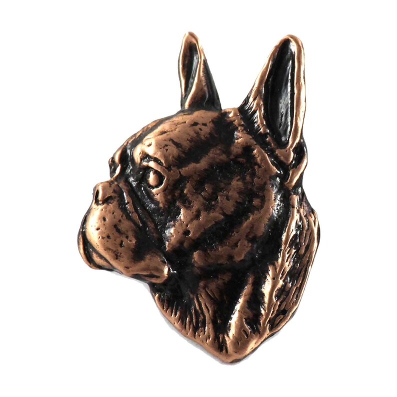 Épingle De Revers (ou Aimant Frigo) Pug (Carlin) En étain - Creative Pewter Designs - Fabriqué Aux USA
