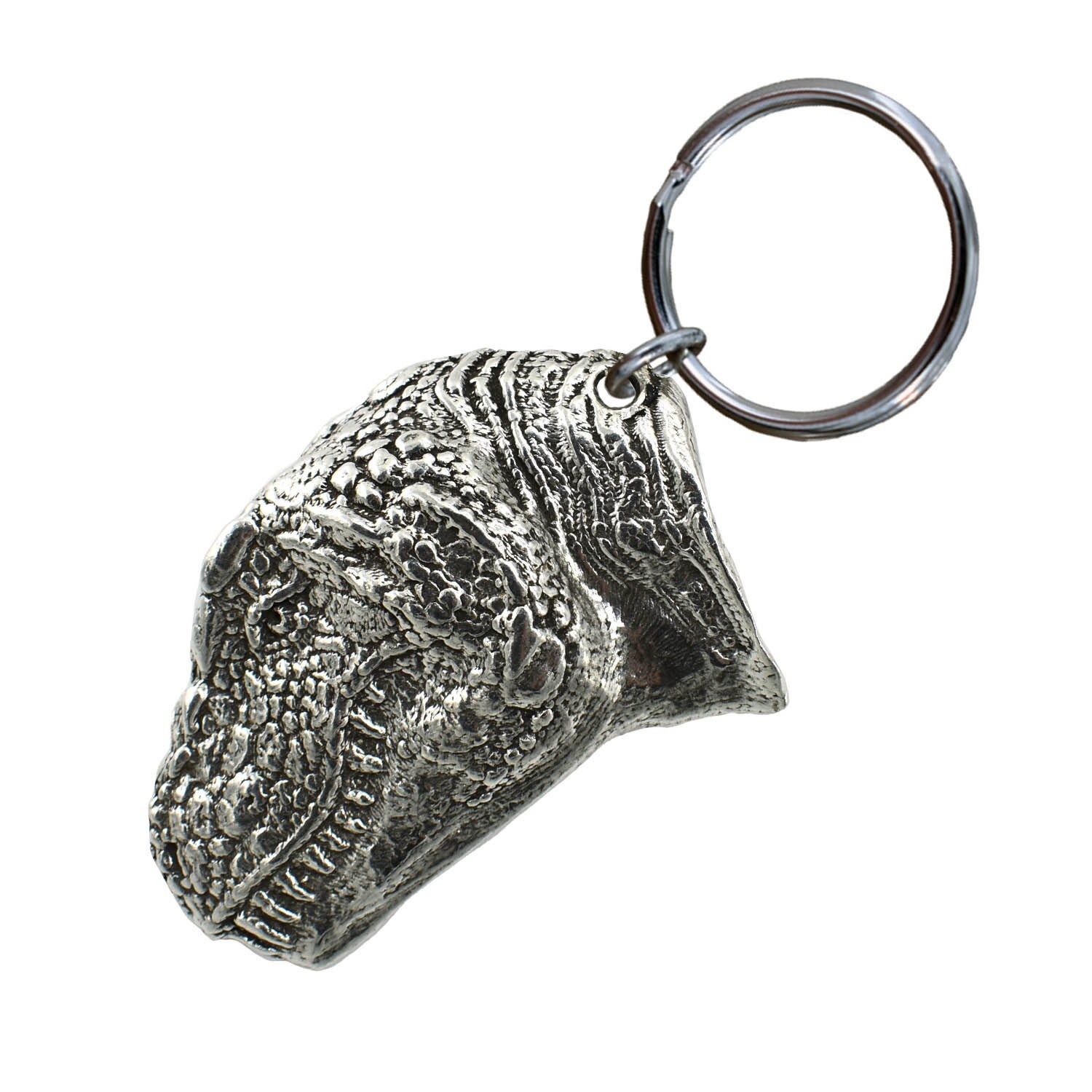 Realistic T-rex Head Keychain, A205KC, 2 Inch, Dinosaur