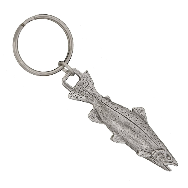 3D Trout Keychain, F116KC, 2 1/2 Inch, Freshwater Fish, Rainbow, Brook ...