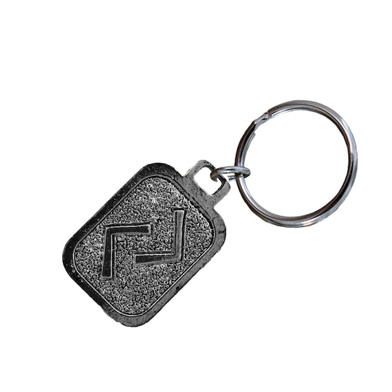 Jera Keychain, L059KC, 1 1/4 Inch, Norse Runes, Viking, Harvest