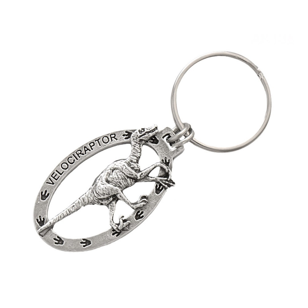 Velociraptor Keychain, A188KC, 2 Inches, Dinosaur, Prehistoric ...