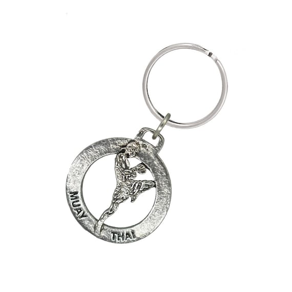 Muay Thai Keychain, A530KC, 1 5/8 Inches, Martial Arts, Kick