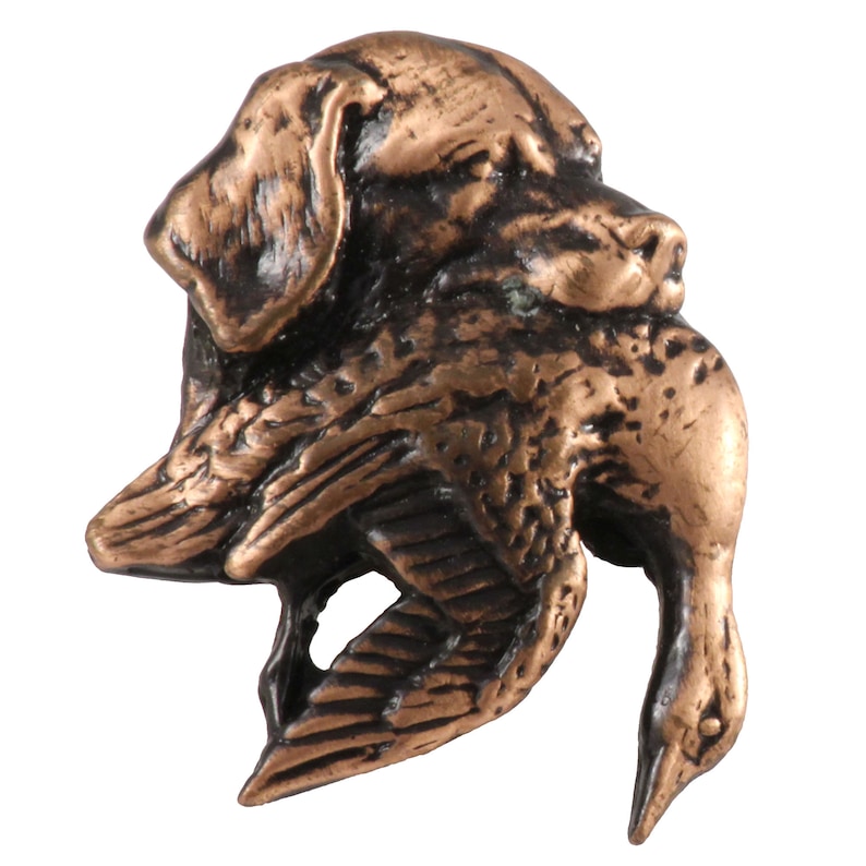 D114 Jewelry Labrador with Duck Dog Pewter Lapel Pin Brooch D114 Jewelry Labrador with Duck Dog Pewter Lapel Pin Brooch
